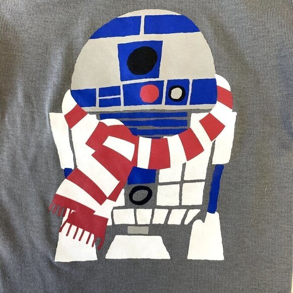 Hanna Andersson Star Wars Christmas Long John Pajamas 18-24M - Picture 4 of 10